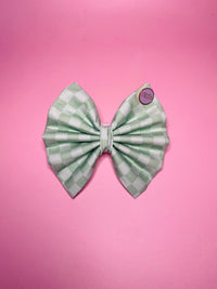 Sage Check - Bows (Sailor or Standard)