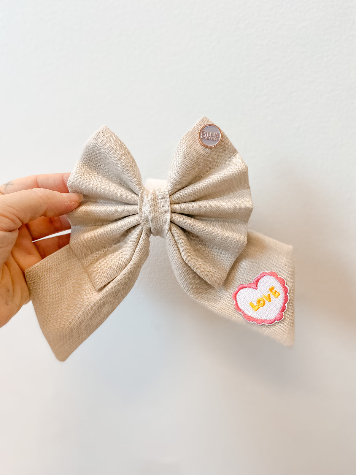 Limited Edition Cream Love Bow