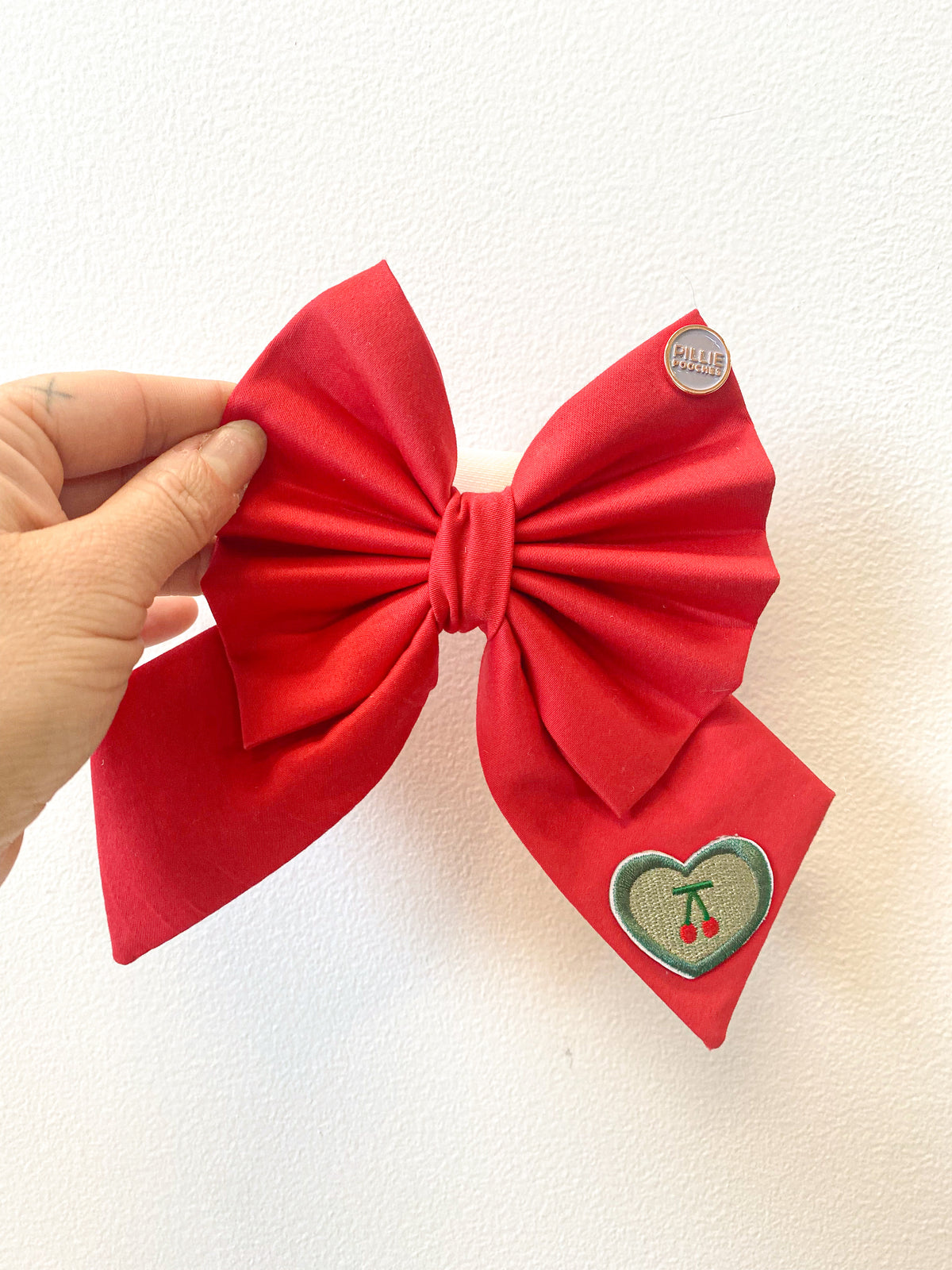 Limited Edition Red Dual Cherry Bow